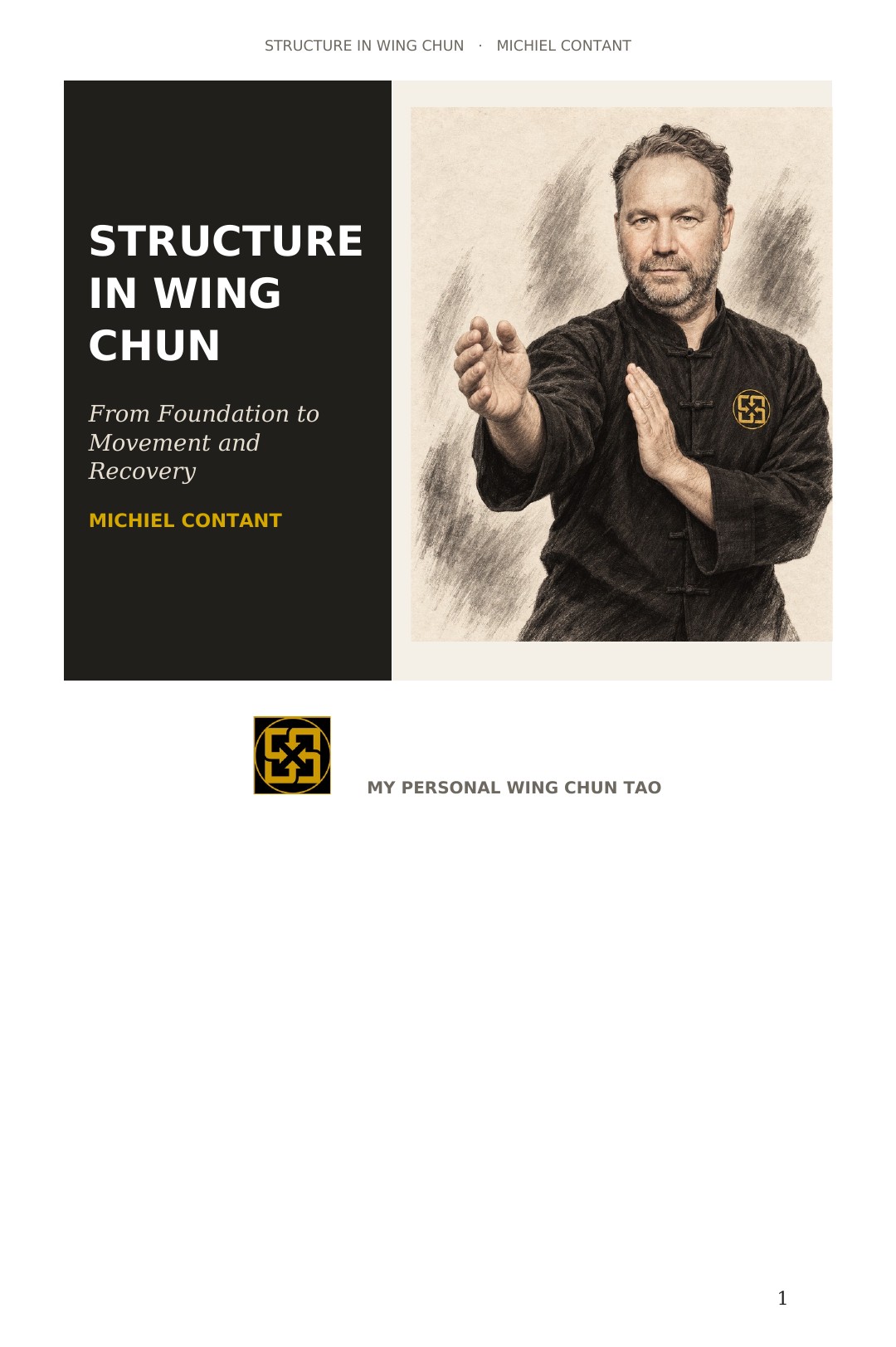 Cover van Structure in Wing Chun